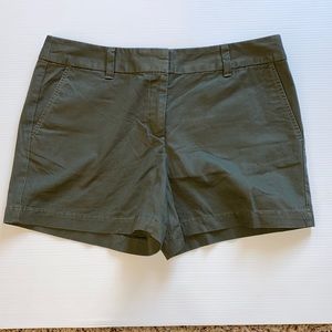 LOFT shorts. Olive green, size 6